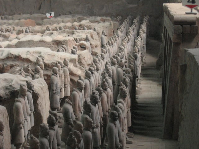 The Terracotta Army of Qin Shi Huang
