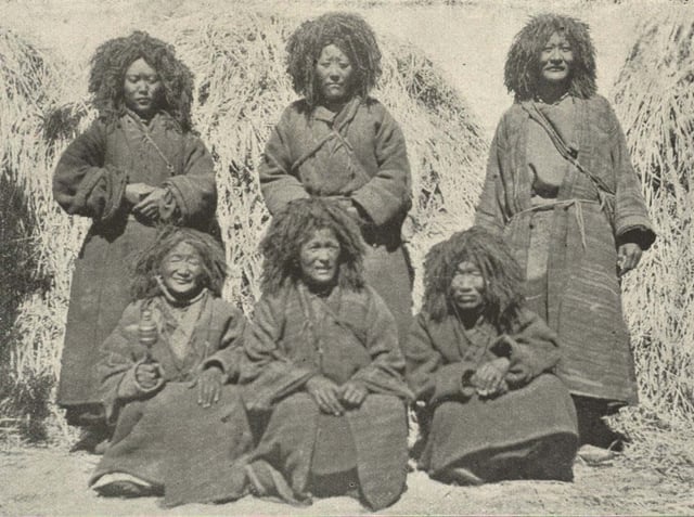 Tibetan Lamanis, c. 1905