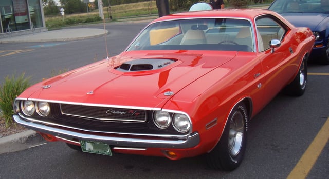 1970 Dodge Challenger R/T coupe with a 426-cubic inch engine
