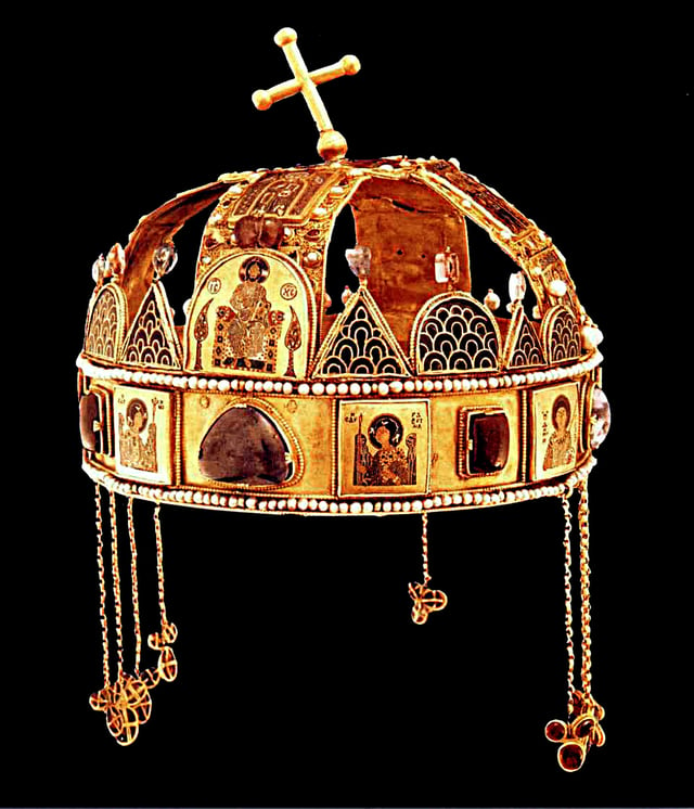The Holy Crown (Szent Korona), one of the key symbols of Hungary
