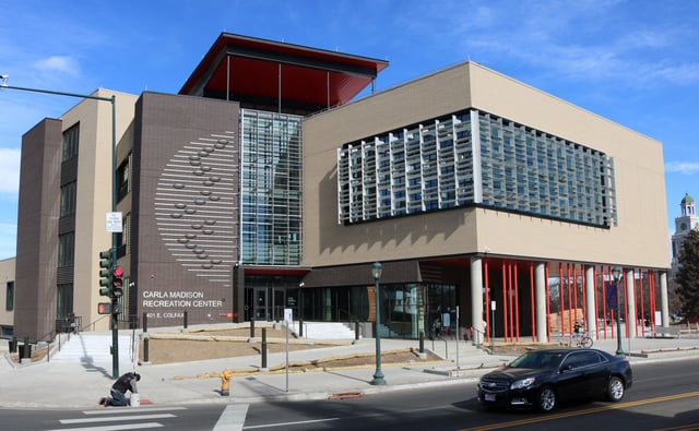 The Carla Madison Recreation Center, completed in 2017.