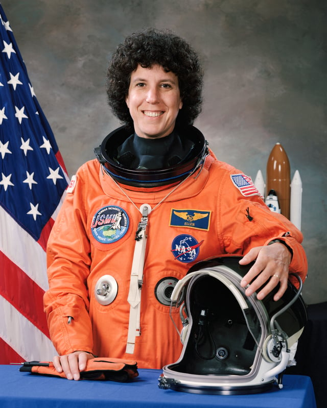 American physician and NASA astronaut, Ellen S. Baker (B.A.'74)