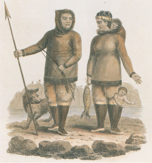 Depiction of the Inuit of Labrador, c. 1812