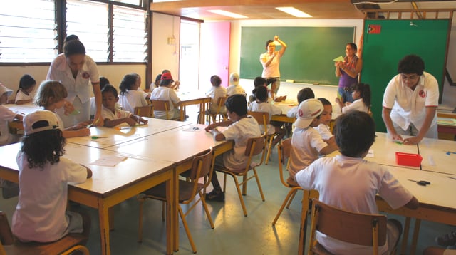 Escola Portuguesa Ruy Cinatti, the Portuguese School of Díli.