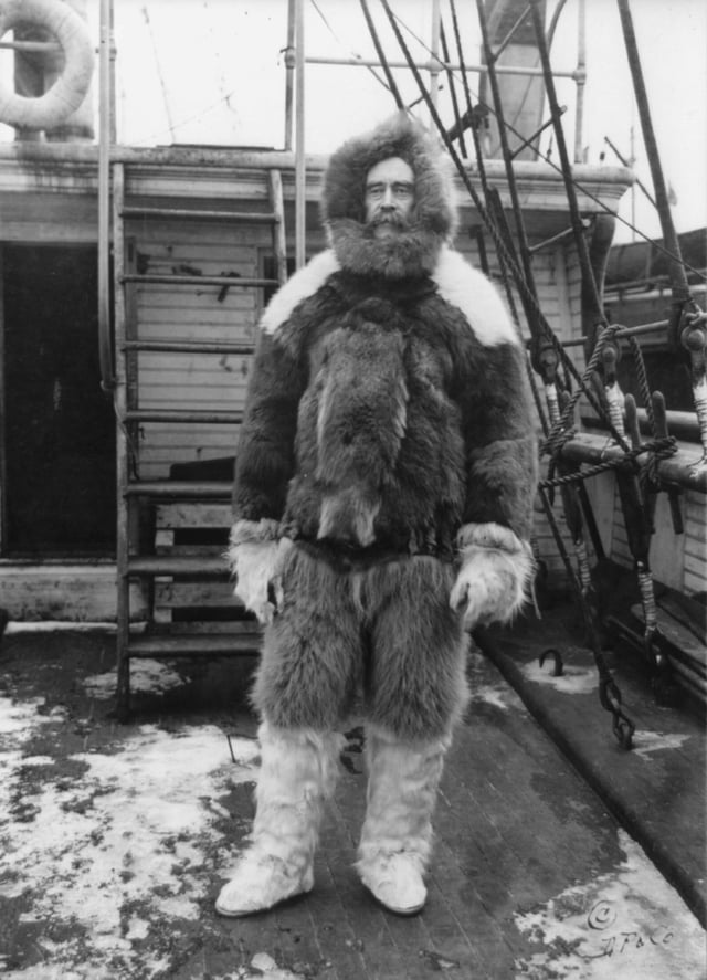 Peary was one of the first Arctic explorers to study Inuit survival techniques.