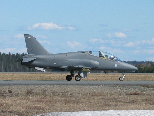 Finnish Air Force Hawk 51 in Rissala AB