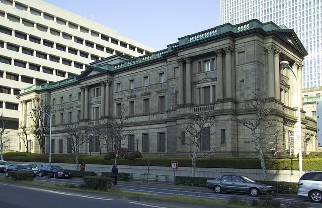 Bank of Japan headquarters in Chuo, Tokyo