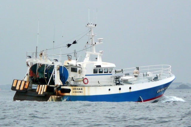 A fishing trawler from Le Guilvinec.