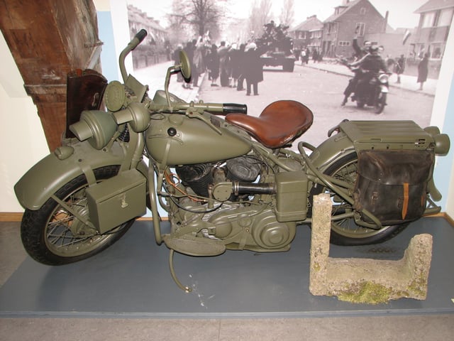 Harley-Davidson produced the WLC for the Canadian military