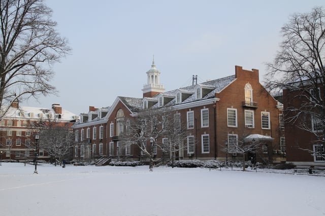 Maryland Hall, second home of the Whiting School of Engineering