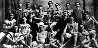 1904 Olympics Gold Medal winning Winnipeg Shamrocks lacrosse team