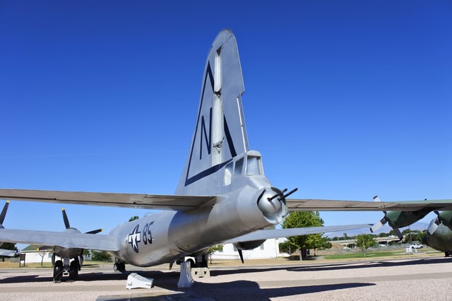 Tail armament, B-29 Superfortress, Hill Aerospace Museum.