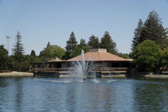 Community Center at Heather Farm Park in Walnut Creek, California.