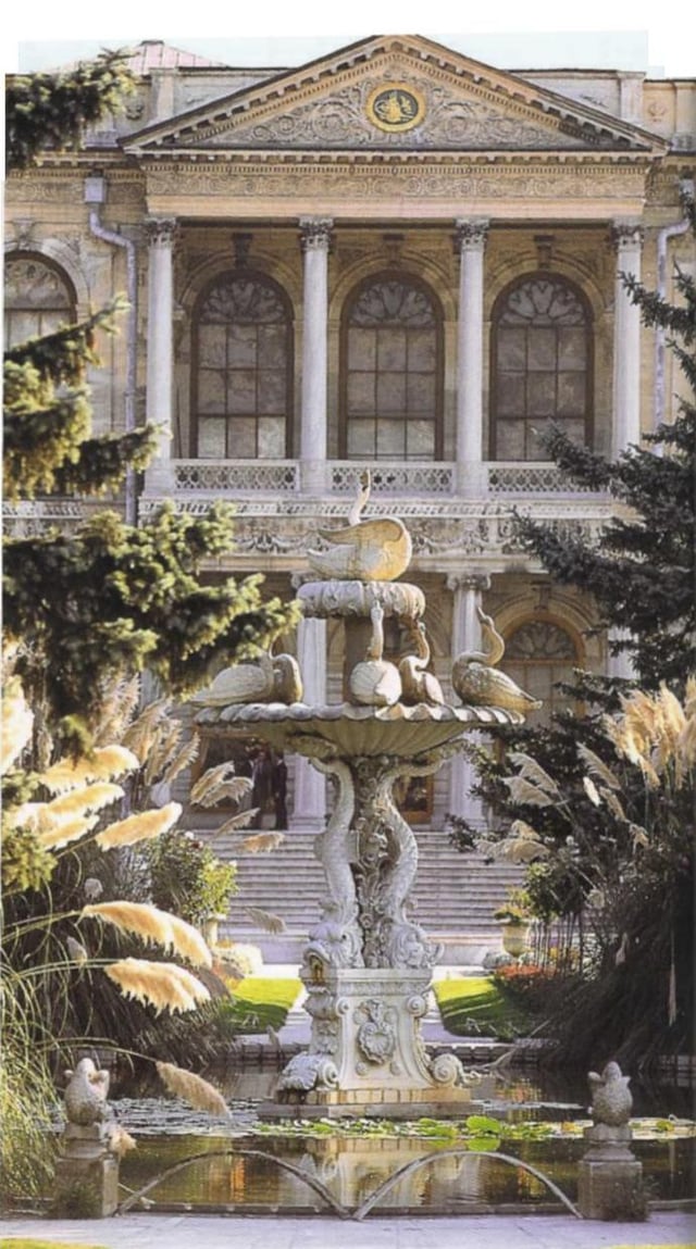 Fountain in the garden