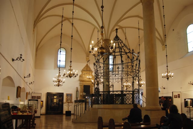 The Old Synagogue of Kraków is the oldest standing synagogue in Poland. Hasidic Judaism originated in the Polish-Lithuanian Commonwealth during the 18th century.