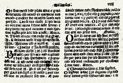 An excerpt from the Meshari (The Missal) written by Gjon Buzuku. (1555)