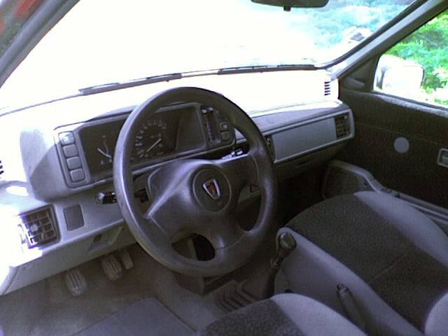 Revised interior of an export Rover 100