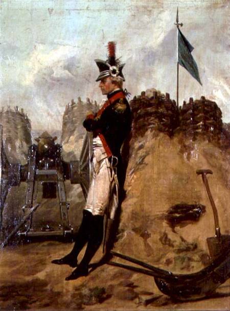 Alexander Hamilton in the Uniform of the New York Artillery, by Alonzo Chappel (1828–1887)