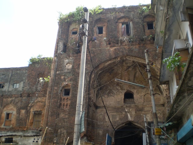 Ruins of the Great Caravanserai in Dhaka.