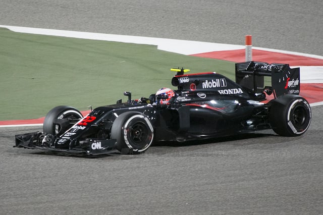 Button at the 2016 Bahrain Grand Prix