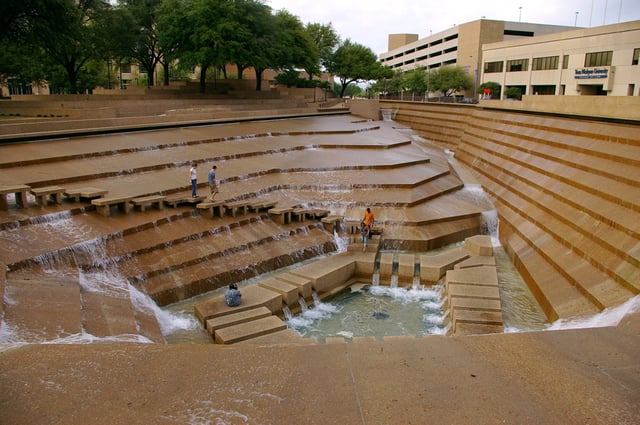 The Fort Worth Water Gardens