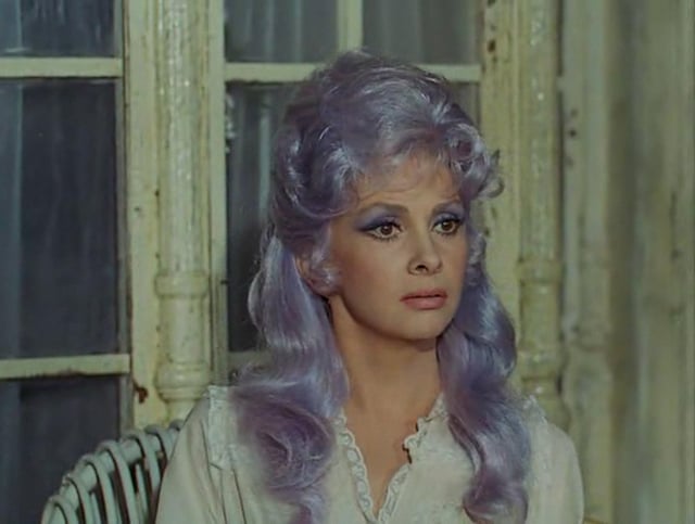 Lollobrigida as The Fairy with Turquoise Hair in the TV series The Adventures of Pinocchio (1972)