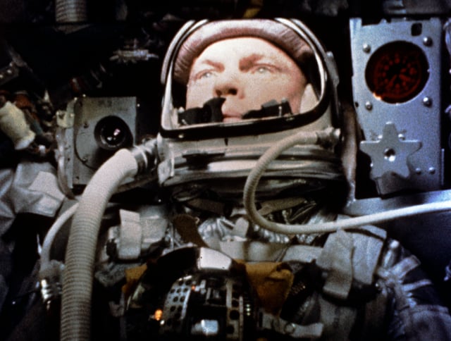 John Glenn on Friendship 7