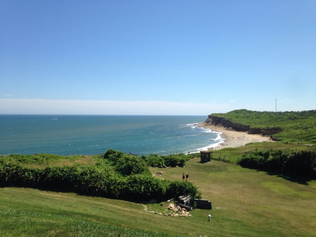 A beach in The Hamptons of Suffolk County.