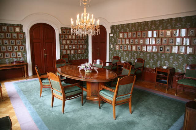 The committee room of the Norwegian Nobel Committee