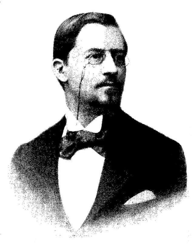 Walter Wild, the club's first president (1899–1901). His main achievement was getting Barça its first home ground.