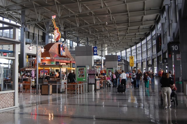 The Barbara Jordan Terminal at Austin-Bergstrom International Airport
