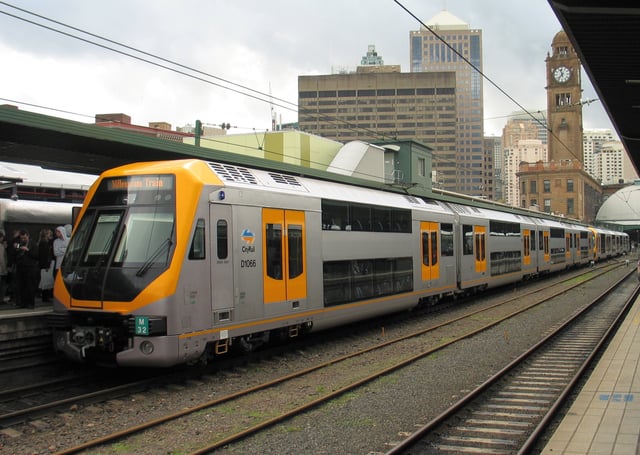 Central station is the hub of the Sydney rail network