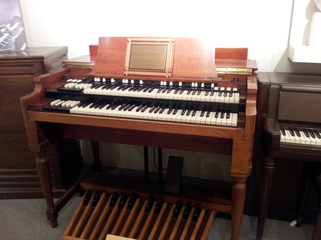 The B-3 was the most popular Hammond organ, produced from 1954 to 1974