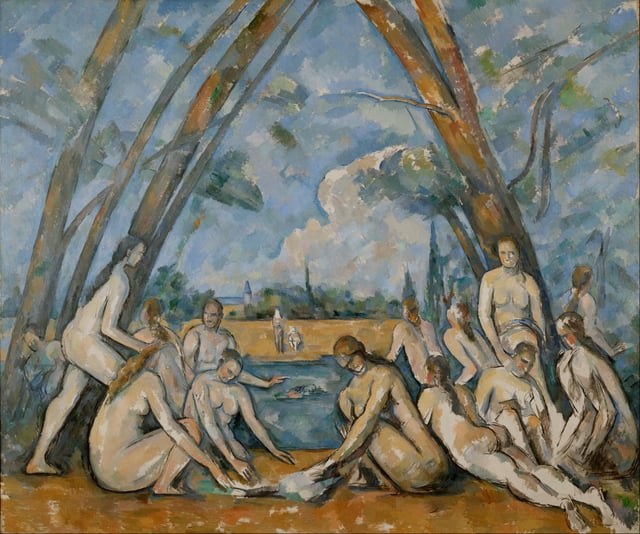 Les Grandes Baigneuses, 1898–1905: the triumph of Poussinesque stability and geometric balance
