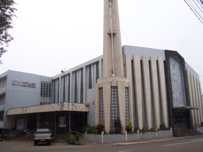 Sta. Isabel Cathedral, in the heart of Isabela City's poblacion, is the center of Basilan's thriving Catholic community.