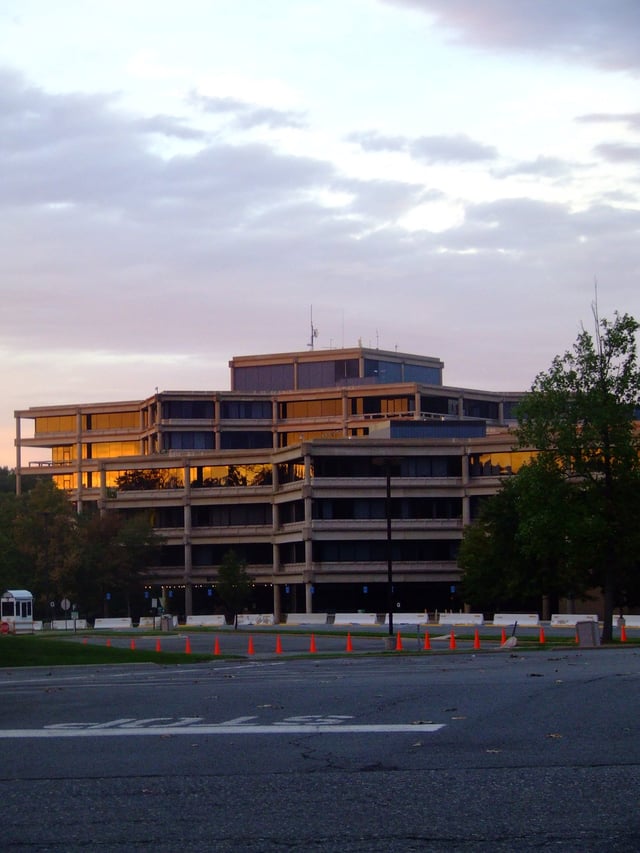 The USGS headquarters in Reston, Virginia