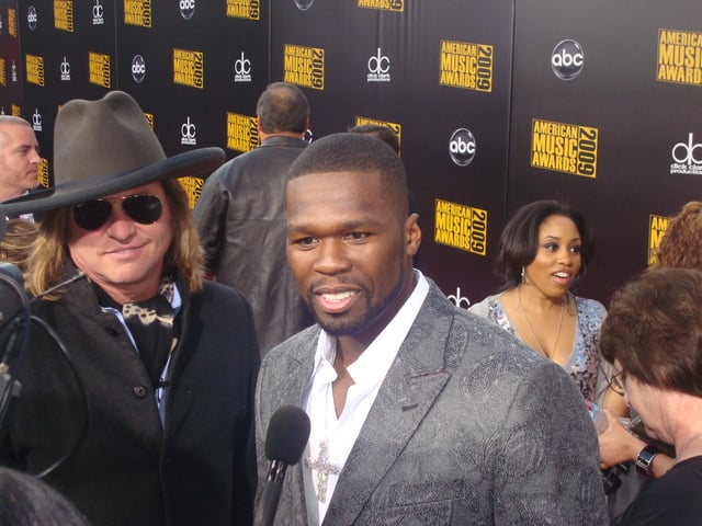 With Val Kilmer at the 2009 American Music Awards