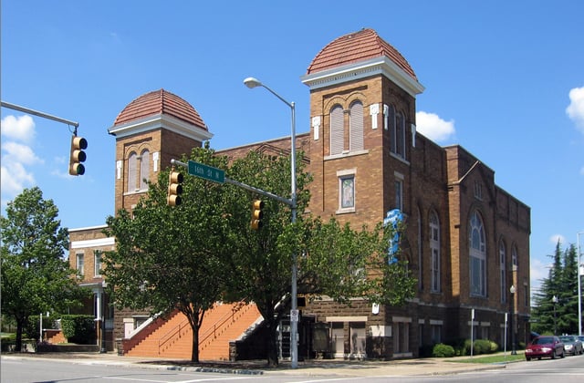 16th Street Baptist Church, now a National Historic Landmark