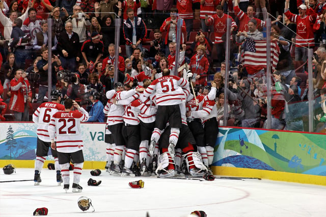 Canada's ice hockey victory at the 2010 Winter Olympics in Vancouver