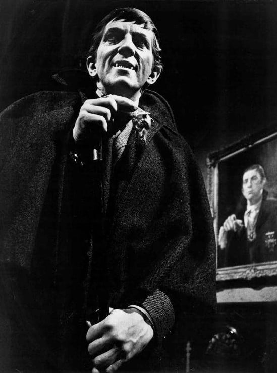 Jonathan Frid as Barnabas Collins, a 200-year-old vampire
