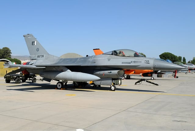 The Pakistan Air Force F-16s had valuable significance for the patrolling missions but none of the F-16s took active participation in the conflict.