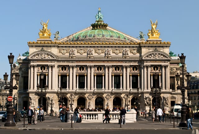 The Paris Opera was the centrepiece of Napoleon III's new Paris. The architect, Charles Garnier, described the style simply as "Napoleon the Third."