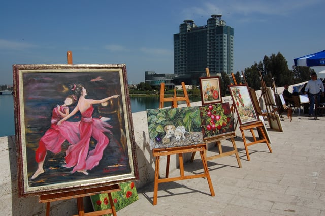 Art Exhibition at Taşköprü during the Sabancı Theater Festival