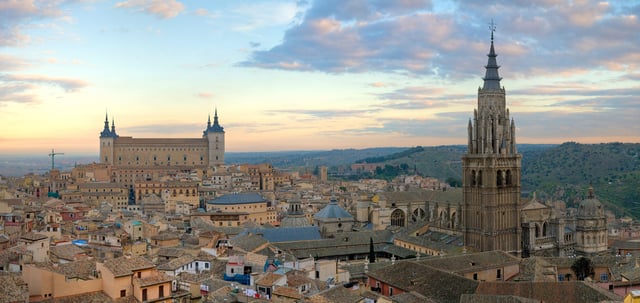 The city of Toledo served as the imperial capital of Charles V and his court in Castile.
