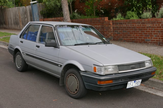 By the 1980s Toyota Corolla was one of the most popular and best selling cars in the world