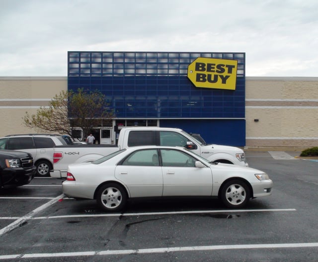A Best Buy store in Germantown, Maryland, U.S., that opened in 2002.