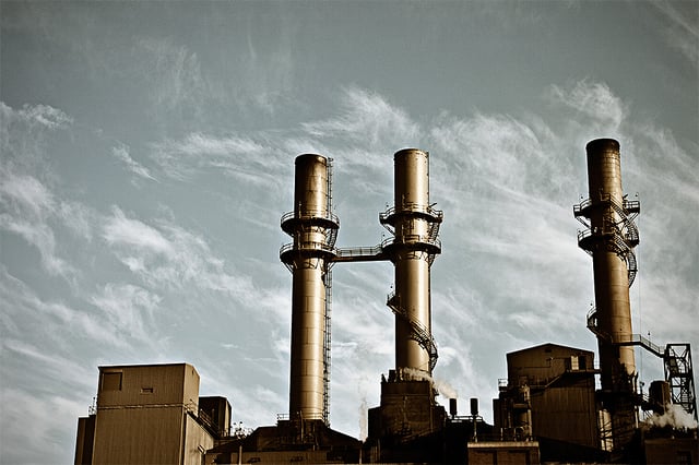 Perry K. Generating Station produces steam for the city's district heating system.