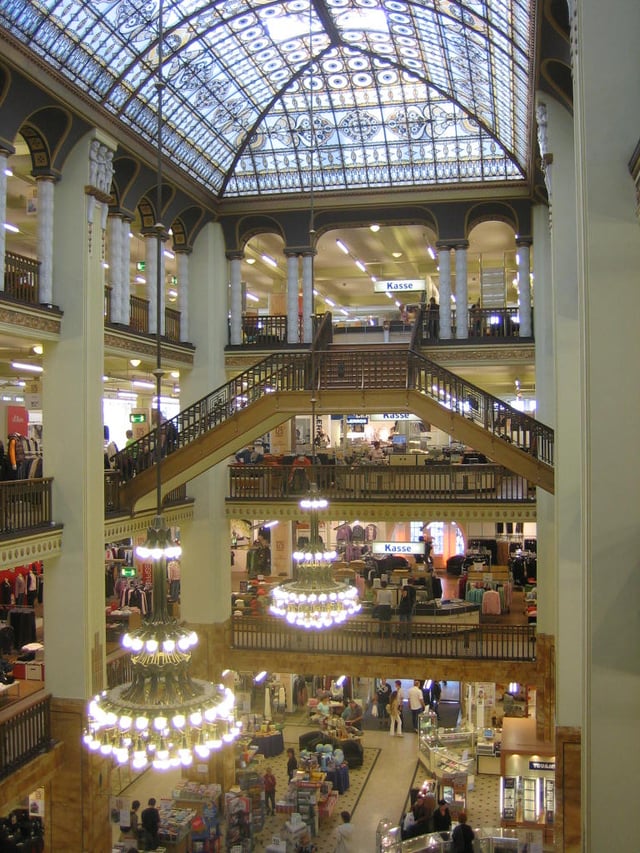 Görlitz Department Store was a location for The Grand Budapest Hotel