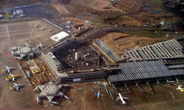 The international airport of Cologne and Bonn (IATA: CGN) is Germany's seventh-largest.