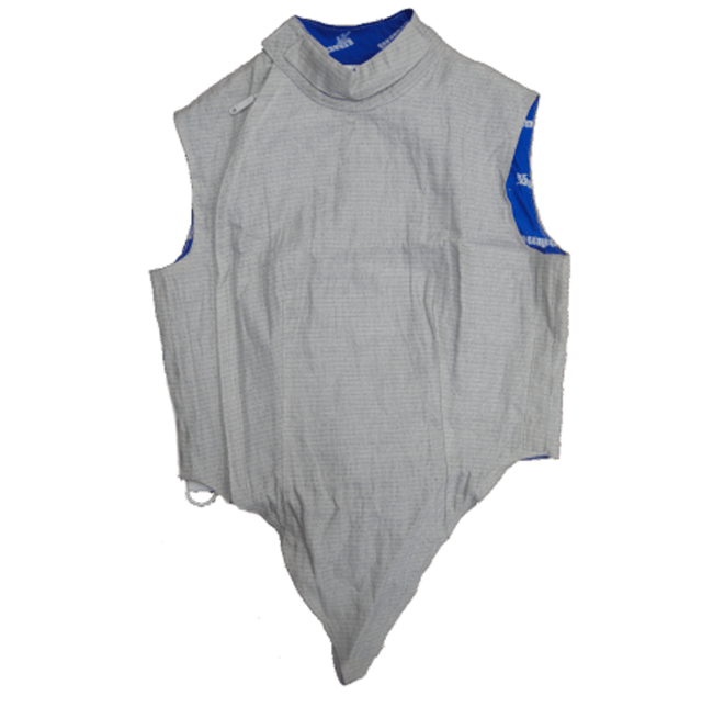 A foil lamé conductive vest